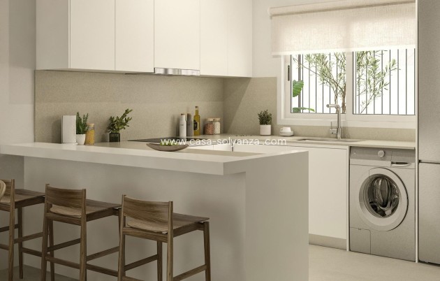 Nieuwbouw Woningen - Herenhuis - Monforte del Cid - Alenda Golf
