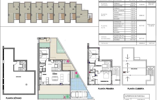 Nieuwbouw Woningen - Herenhuis - Monforte del Cid - Alenda Golf