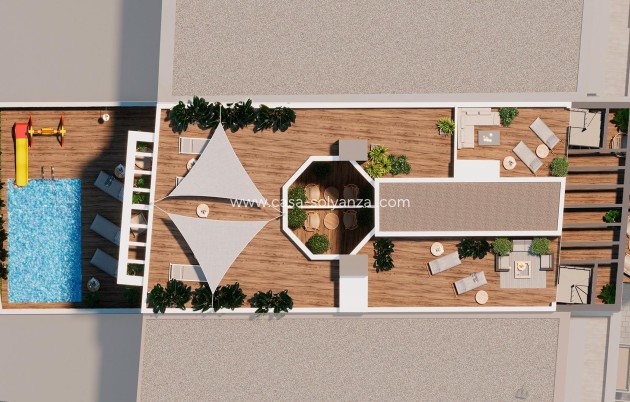 Obra nueva - Apartamento / piso - Torrevieja - Playa de El Cura
