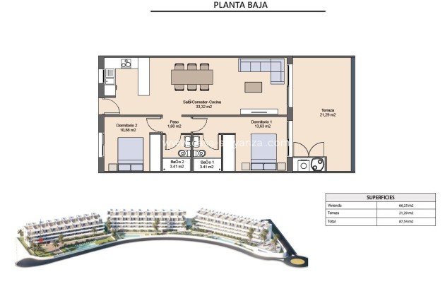 Obra nueva - Apartamento / piso - Finestrat - Balcón De Finestrat