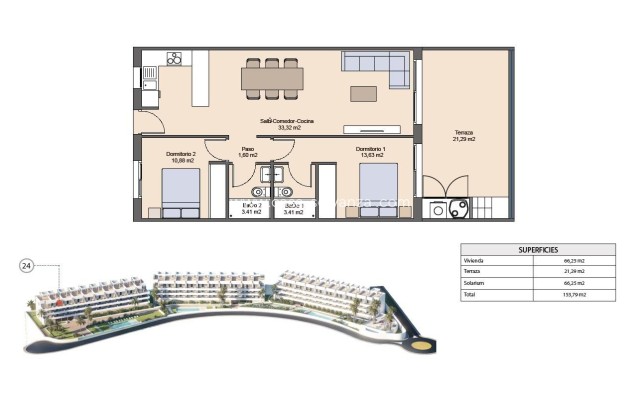 Obra nueva - Apartamento / piso - Finestrat - Balcón De Finestrat
