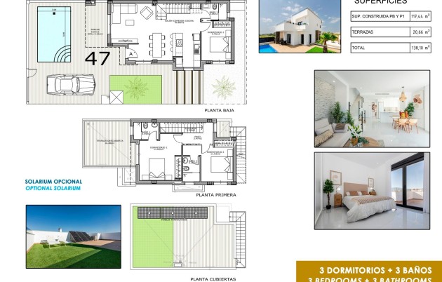 Obra nueva - Villa - Orihuela - Vistabella Golf