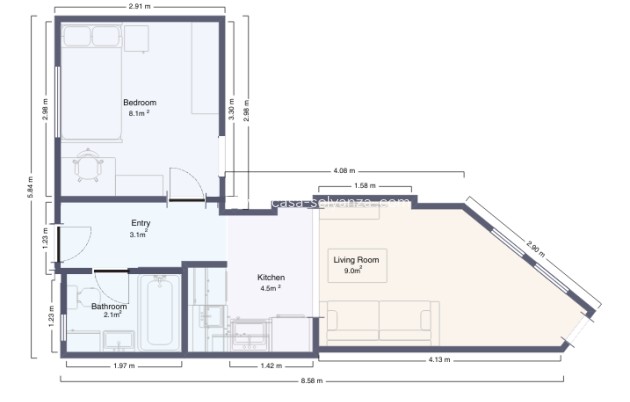Wiederverkauf - Wohnung - Torrevieja - Costa Blanca