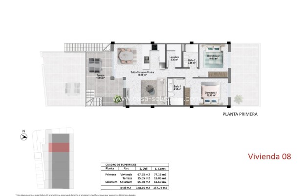 Obra nueva - Bungalow - Pilar de la Horadada - pueblo