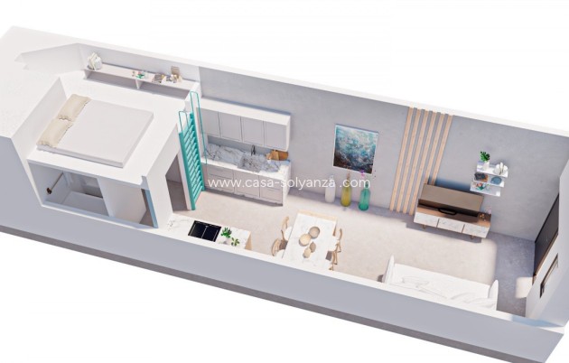 New Build - Apartment / flat - Pilar de la Horadada