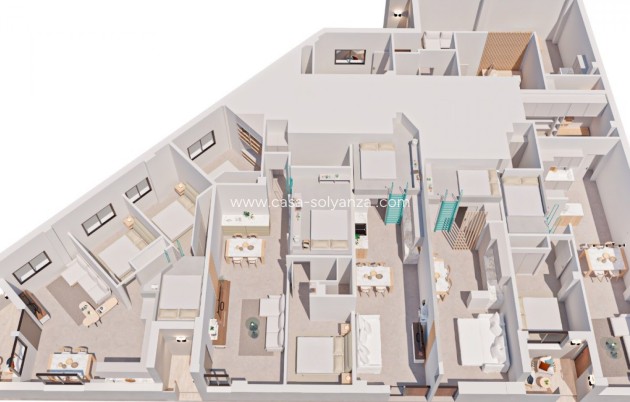 Neue Gebäude - Wohnung - Pilar de la Horadada