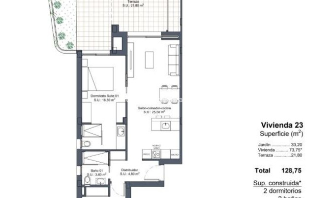 Obra nueva - Bungalow - Ciudad Quesada - Lo Marabu