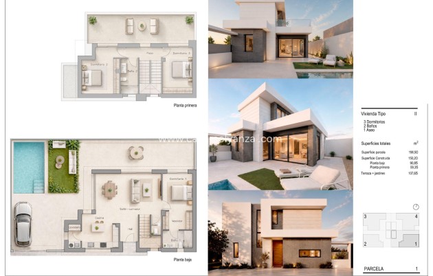 Obra nueva - Villa - Pilar de la Horadada - pueblo