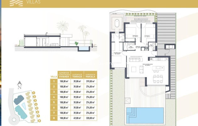 Obra nueva - Villa - Los Alcázares - Serena Golf