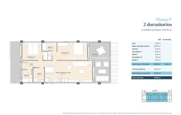 Obra nueva - Apartamento / piso - Vera - Vera Playa