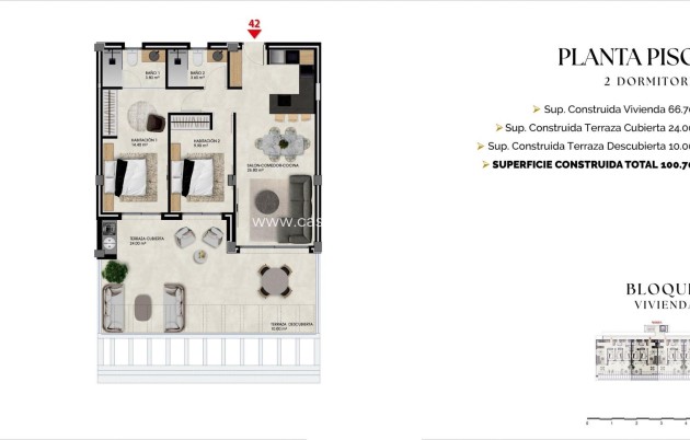 Obra nueva - Apartamento / piso - Finestrat - Balcón De Finestrat
