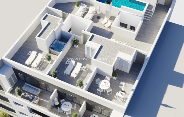 Obra nueva - Apartamento / piso - Torrevieja - Center