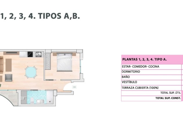 Obra nueva - Apartamento / piso - Guardamar del Segura - Pueblo