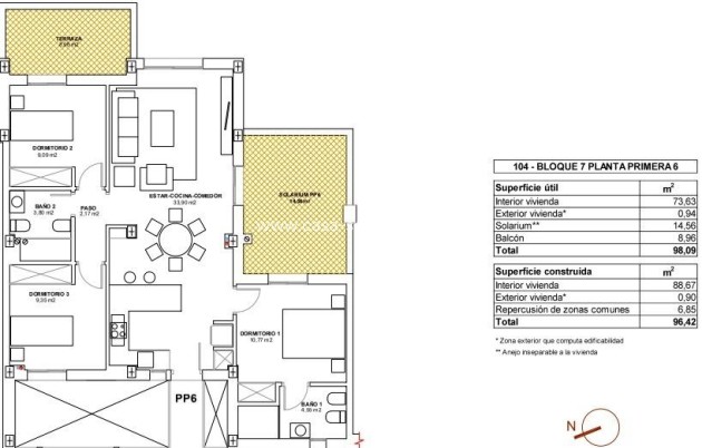 Nieuwbouw Woningen - Appartement / flat - Vera - El Playazo