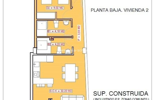 Nieuwbouw Woningen - Appartement / flat - Torrevieja - Playa El Acequión
