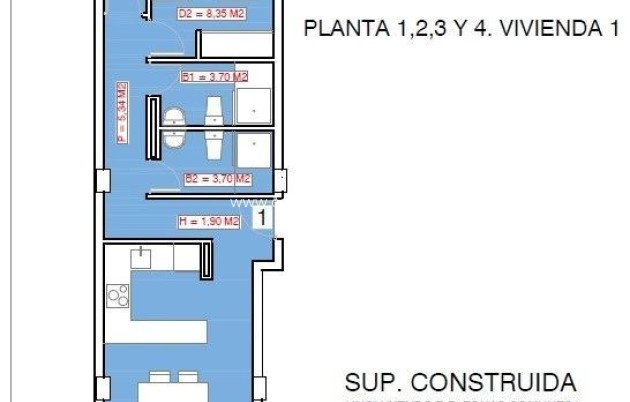 Nieuwbouw Woningen - Appartement / flat - Torrevieja - Playa El Acequión