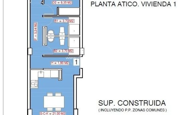 Nieuwbouw Woningen - Appartement / flat - Torrevieja - Playa El Acequión