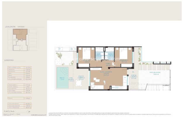 Nieuwbouw Woningen - Bungalow - San Pedro del Pinatar - Molino de Chirrete