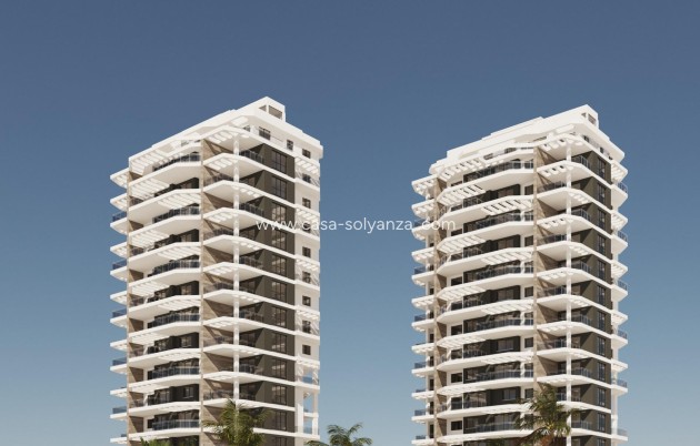 Nieuwbouw Woningen - Appartement / flat - Calpe - Playa Arenal