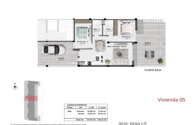 Nieuwbouw Woningen - Bungalow - Pilar de la Horadada - pueblo