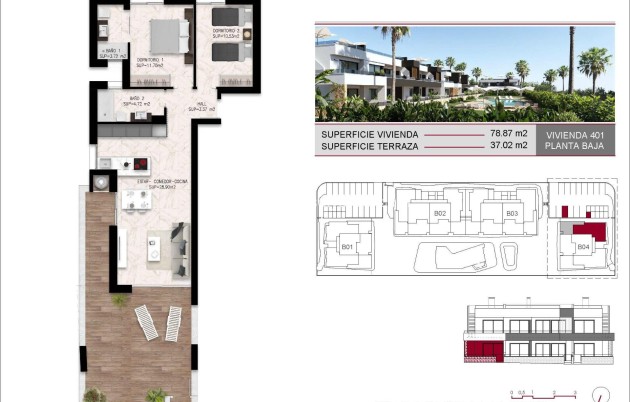 Nieuwbouw Woningen - Bungalow - Rojales - Lo Marabú