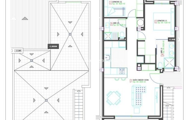 New Build - Bungalow - Torrevieja - Los Balcones