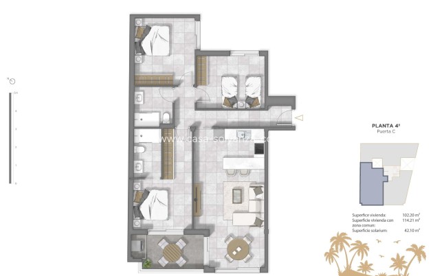 New Build - Apartment / flat - Guardamar del Segura - Pueblo