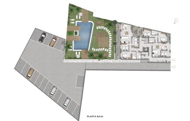 New Build - Apartment / flat - Guardamar del Segura - Pueblo