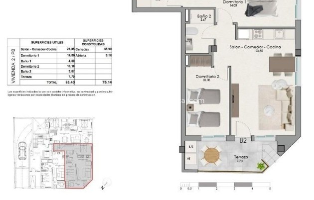 Nouvelle construction - Appartement - Santa Pola - Centro