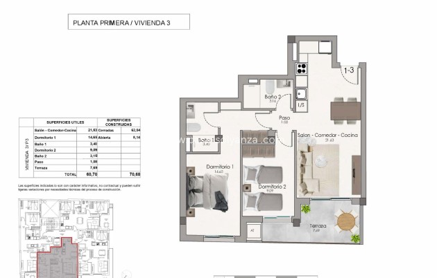 Nouvelle construction - Appartement - Santa Pola - Centro