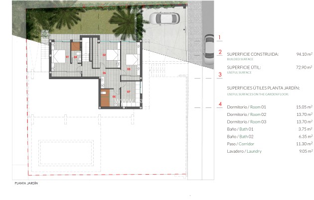 Neue Gebäude - Villa - Orihuela Costa - Dehesa De Campoamor