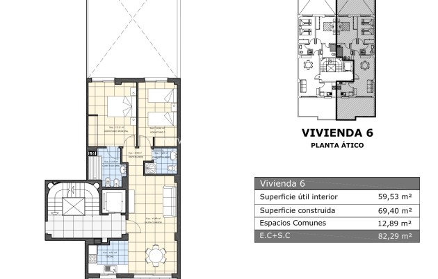 Revente - Appartement - Pilar de la Horadada - Centro